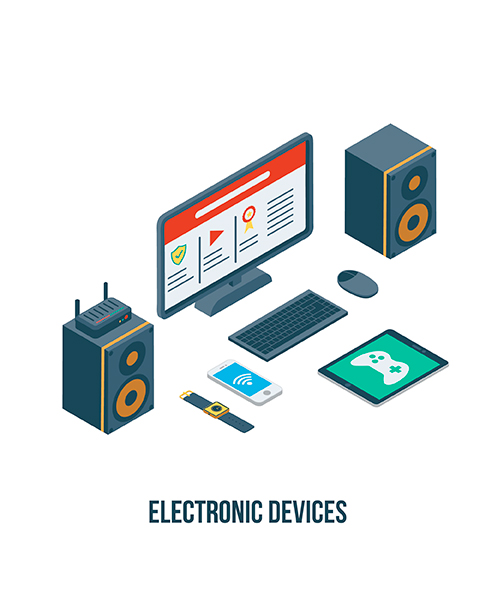 Información comercial para empaques, instructivos y garantías de los productos electrónicos, eléctricos y electrodomésticos.